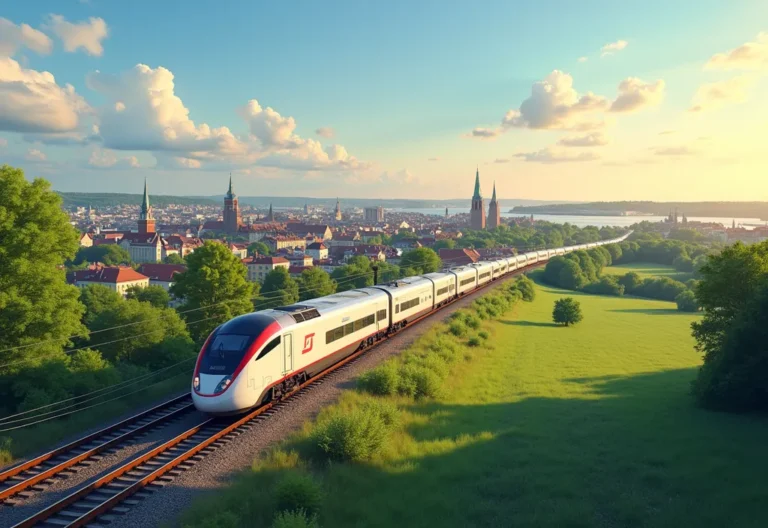 Cómo Llegar a Copenhague Desde España en Tren 🚆✨