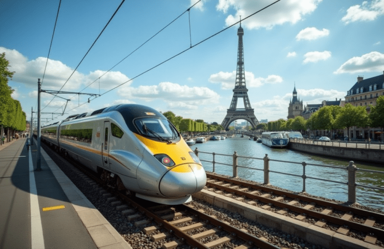Cómo ir de París a Ámsterdam en tren