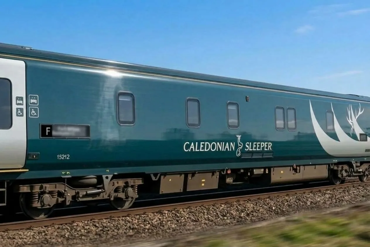 Tren nocturno Caledonian Sleeper de Londres a Edimburgo
