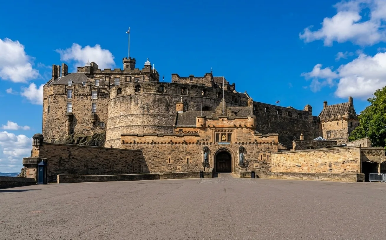 Castillo de Edimburgo, imprescindible al llegar a Edimburgo en tren desde España